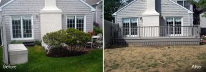 Timbertech PVC Slate Gray deck and railing &#8211; Newtown PA