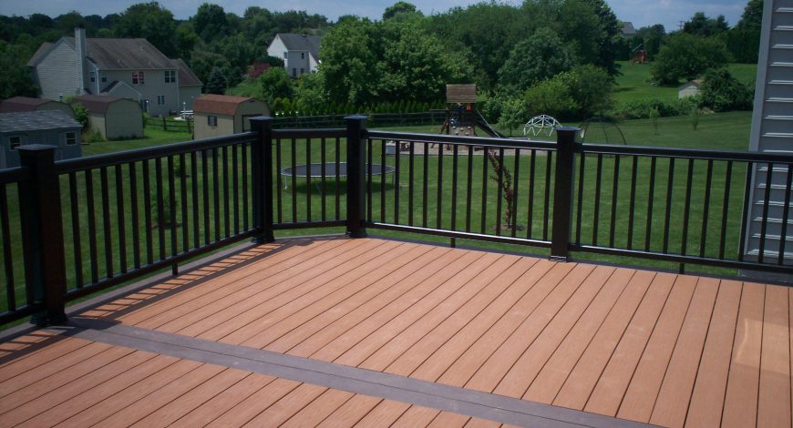timbertech decking, radiance railing, deck railing, decks,